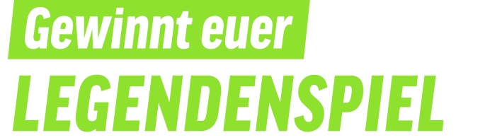 Gewinnt euer LEGENDENSPIEL